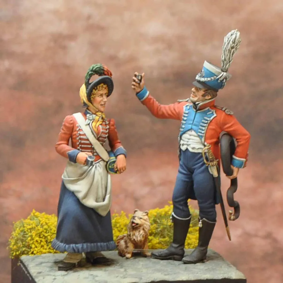 Art Girona Napoleonic Cantineer Musician figurine 1809 ligne