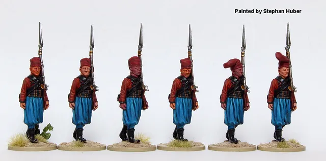 Perry Miniatures Napoleonic OT 2 figurines infanterie Nizam marche
