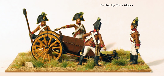 Perry Miniatures Napoleonic AN8 Obusier Wurst figurines 28mm