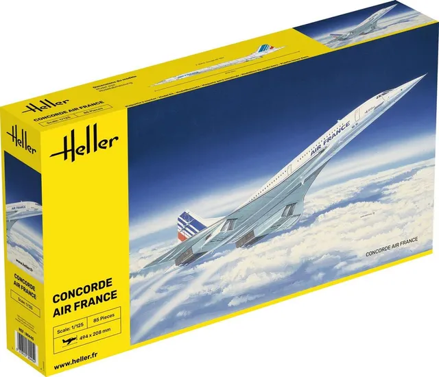 Heller Historical Collection Concorde AF 1/125 maquette avion