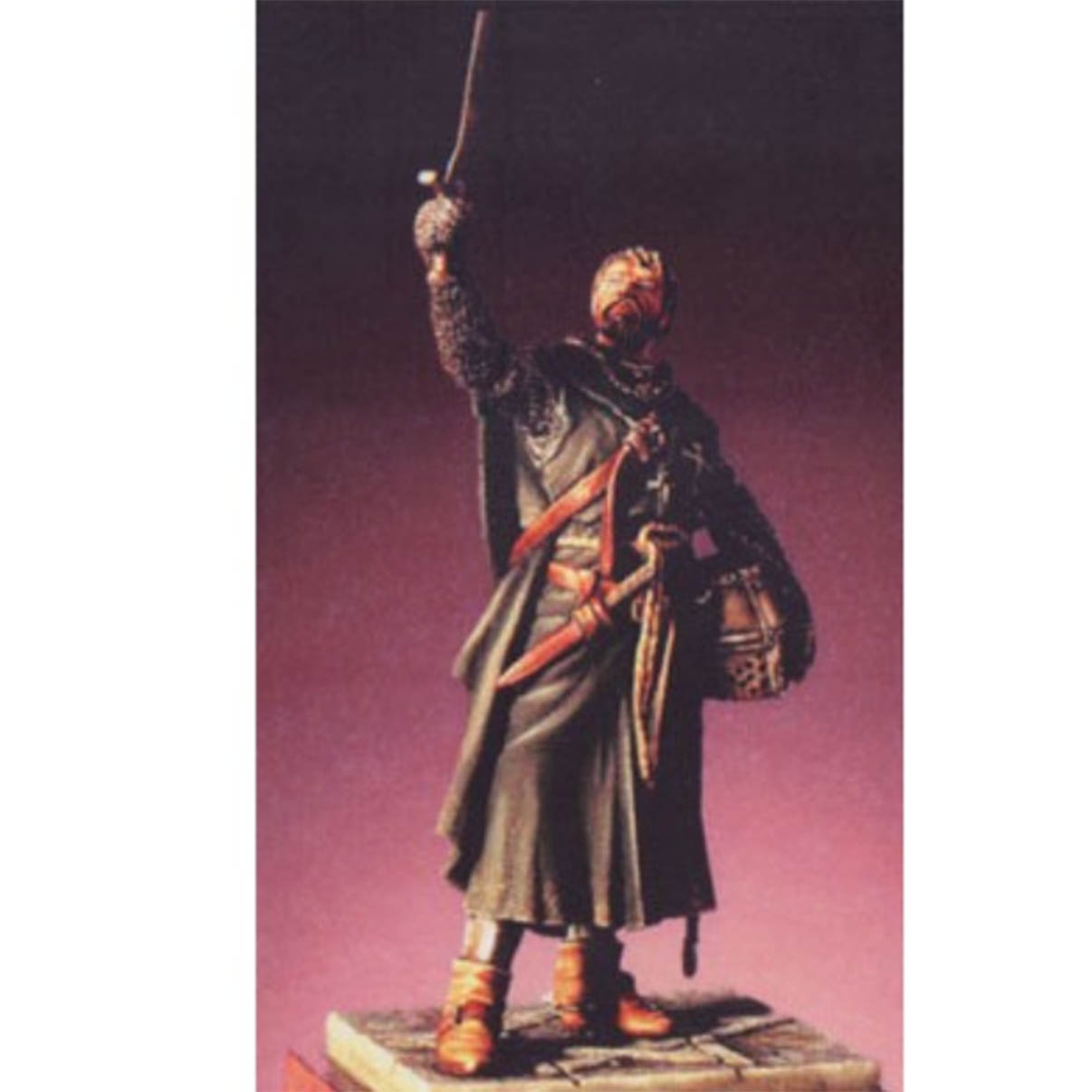 Art Girona Miniatures Knight of St John chevalier figurine 54 mm