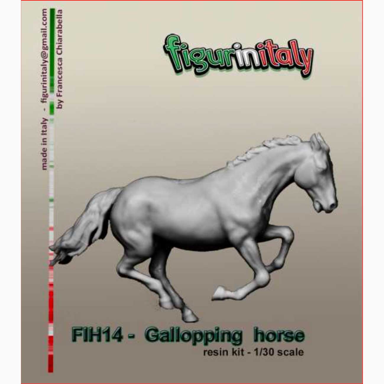 Art Girona Bases Gallopping Horse cheval galop accessoire