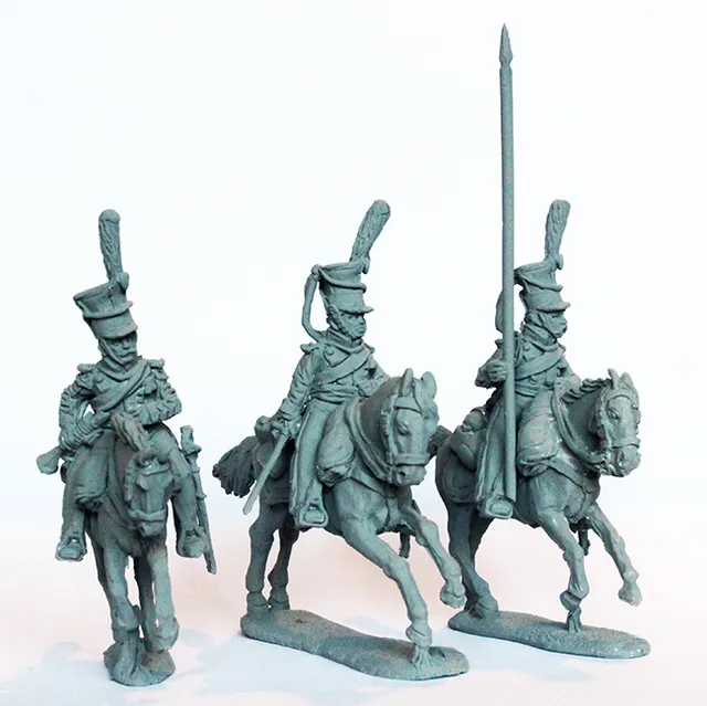Perry Miniatures Napoleonic RN 76 uhlans commandement 1812