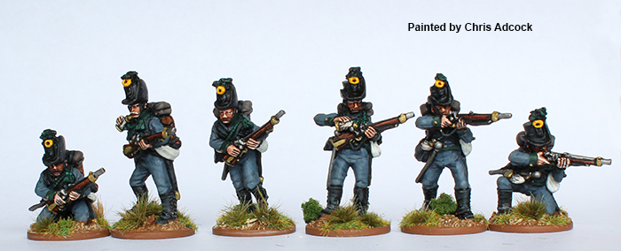 Perry Miniatures Napoleonic AN 59 Jaegers figurines métal 28mm