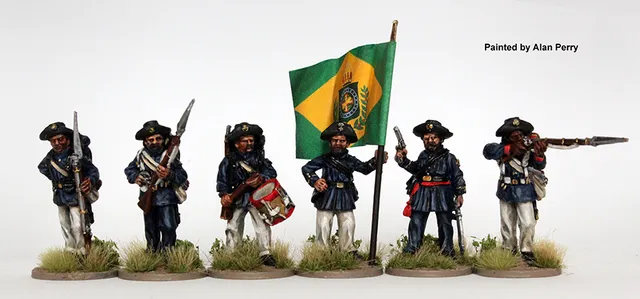 Perry Miniatures Triple Alliance TA 51 figurines commandement