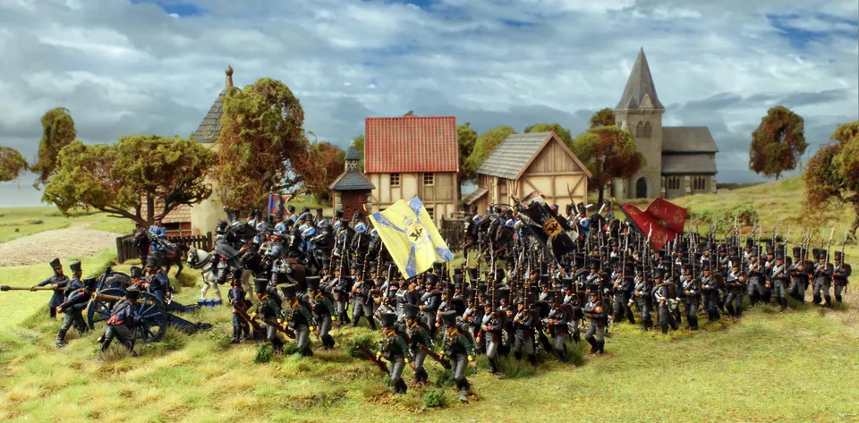 Perry Napoleonic D 59 Prussian Starter Deal coffret figurines armée