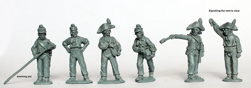 Perry Napoleonic FE36 figurines artillerie à pied