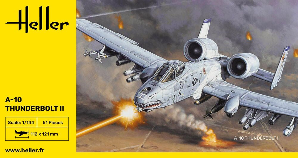 Heller The 9.99 A-10 Thunderbolt II 1/144 maquette avion