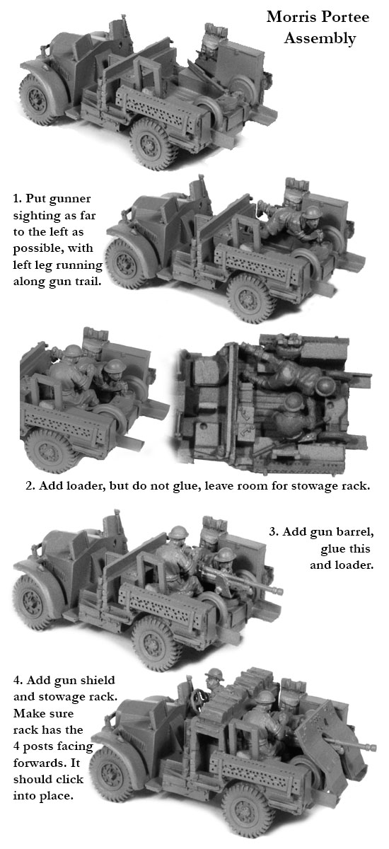 Perry Miniatures WW33 Morris portee 37mm maquette résine