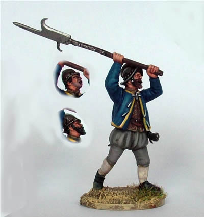 Perry Miniatures 40mm BR17 figurines Billman manteau livrée