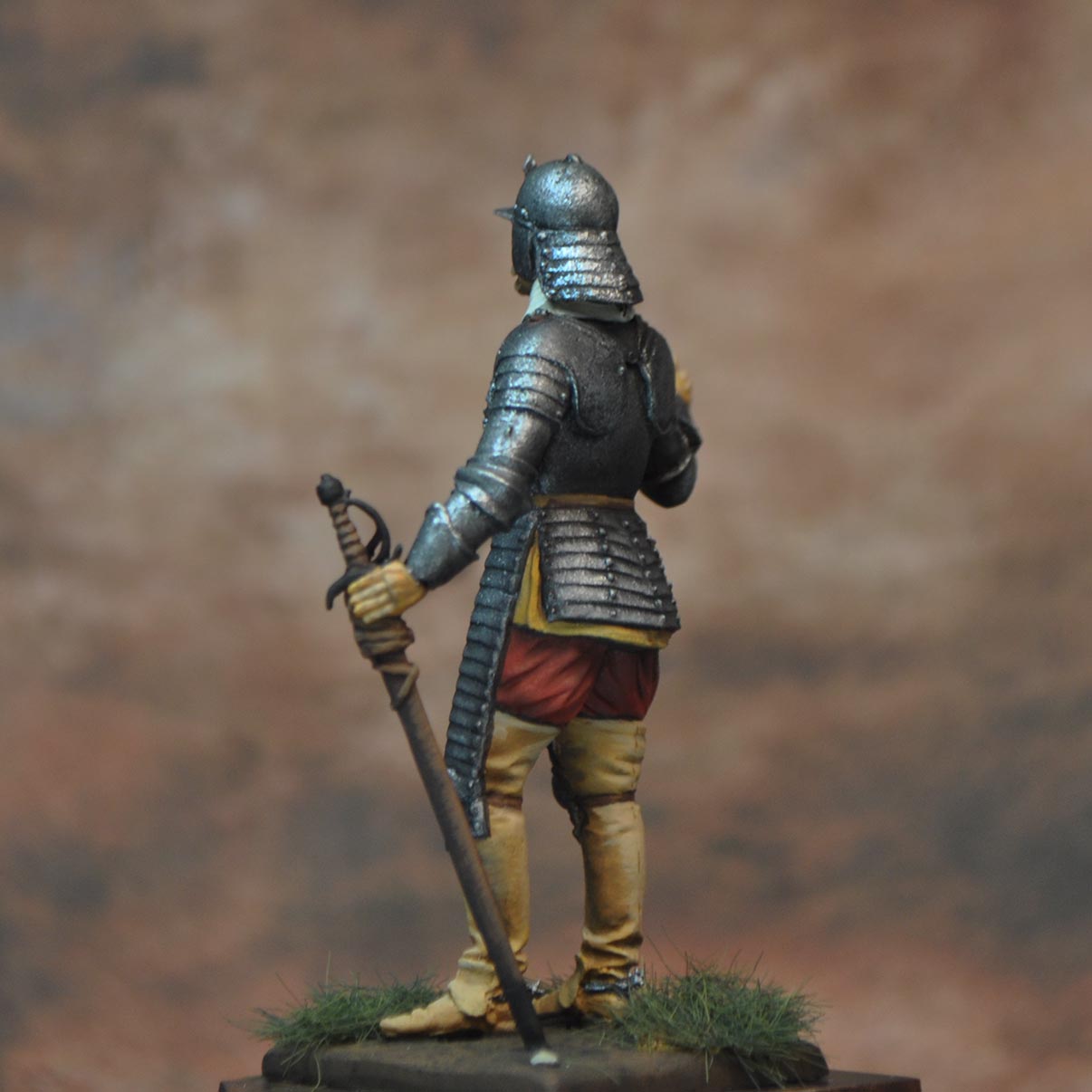 Art Girona General Serie Cuirassier Saxe figurine 54mm