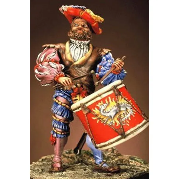 Art Girona Miniatures Tambour Lansquenets 1525 figurine peindre