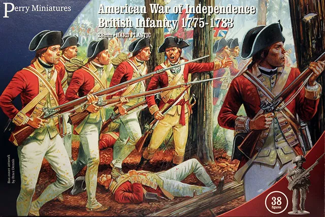 Perry AW 200 boîte figurines infanterie britannique 1775-1783