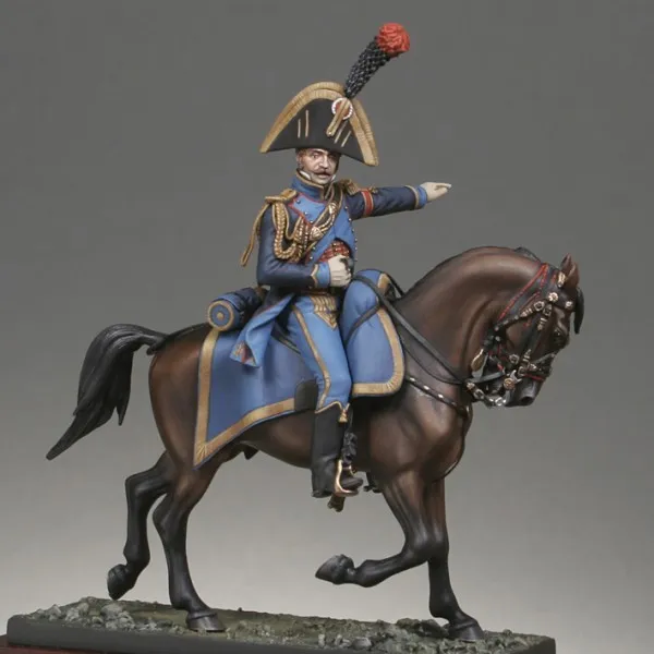 ART GIRONA Miniatures Aide de camp de général 1810 figurine 54mm