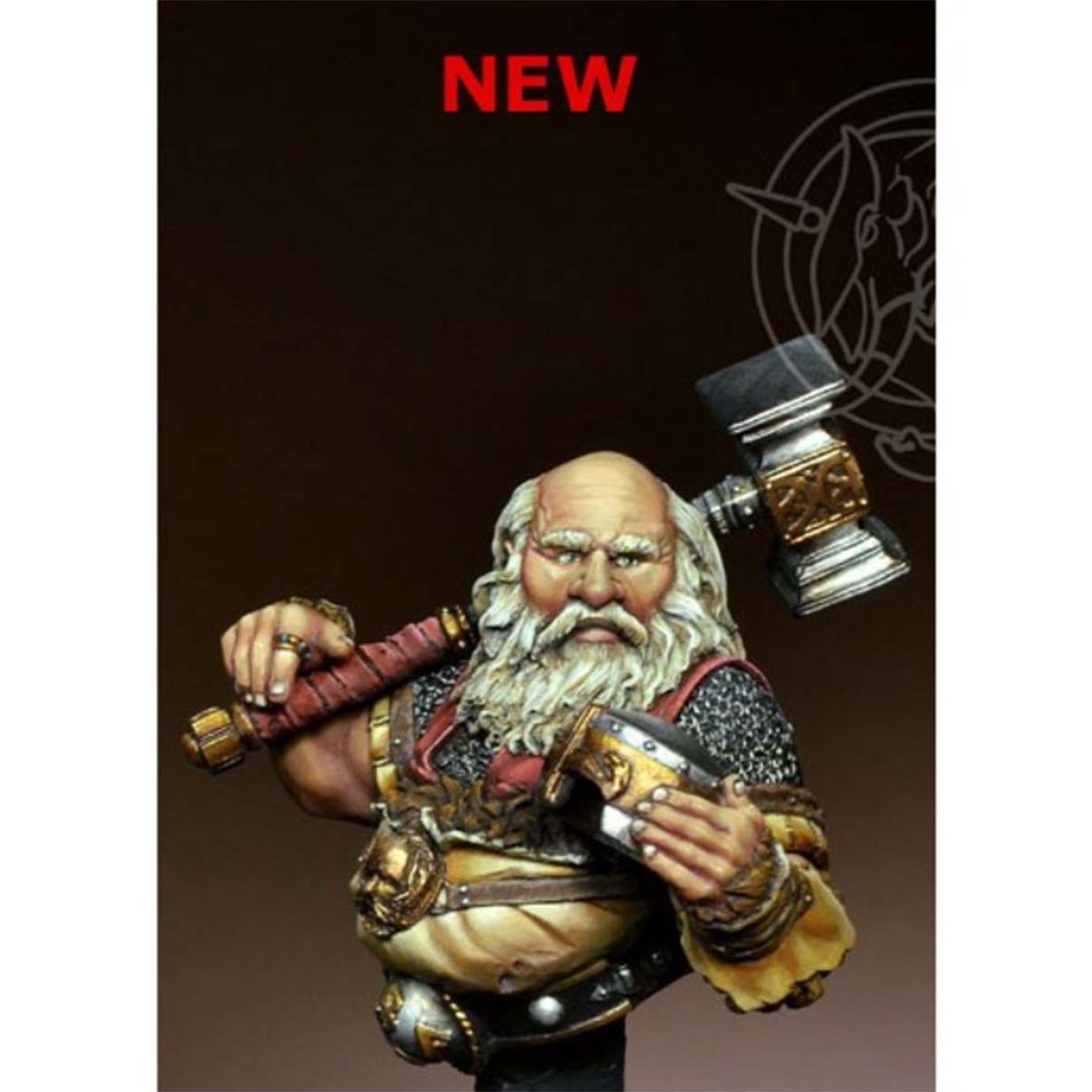 Art Girona Miniatures Oin Mordiroccia figurine naine