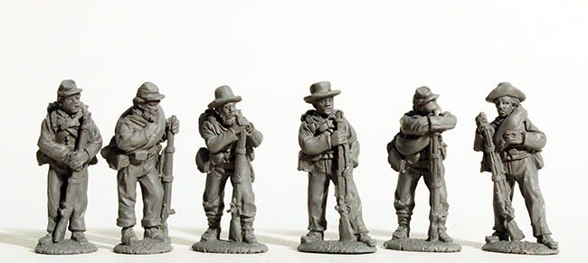 Perry Miniatures ACW 81 infanterie confédérée figurines 28mm