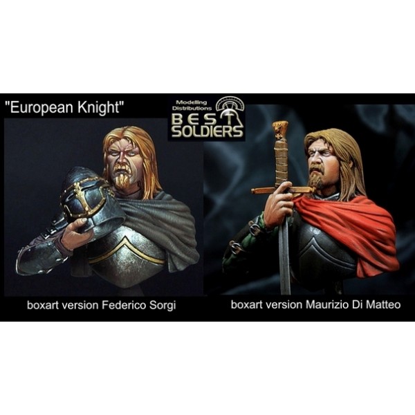 Art Girona Miniatures European Knight figurine 54mm chevalier