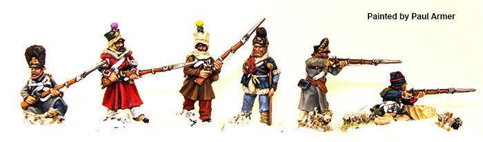Perry Miniatures Napoleonic FN 171 infanterie figurines 1812