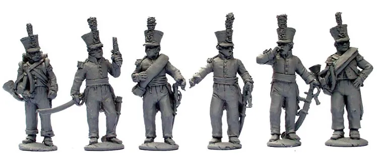 Perry DB33 Jager Chasseur commandement figurines 28mm métal