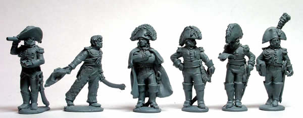 Perry Miniatures FN52 état-major généraux à pied figurines