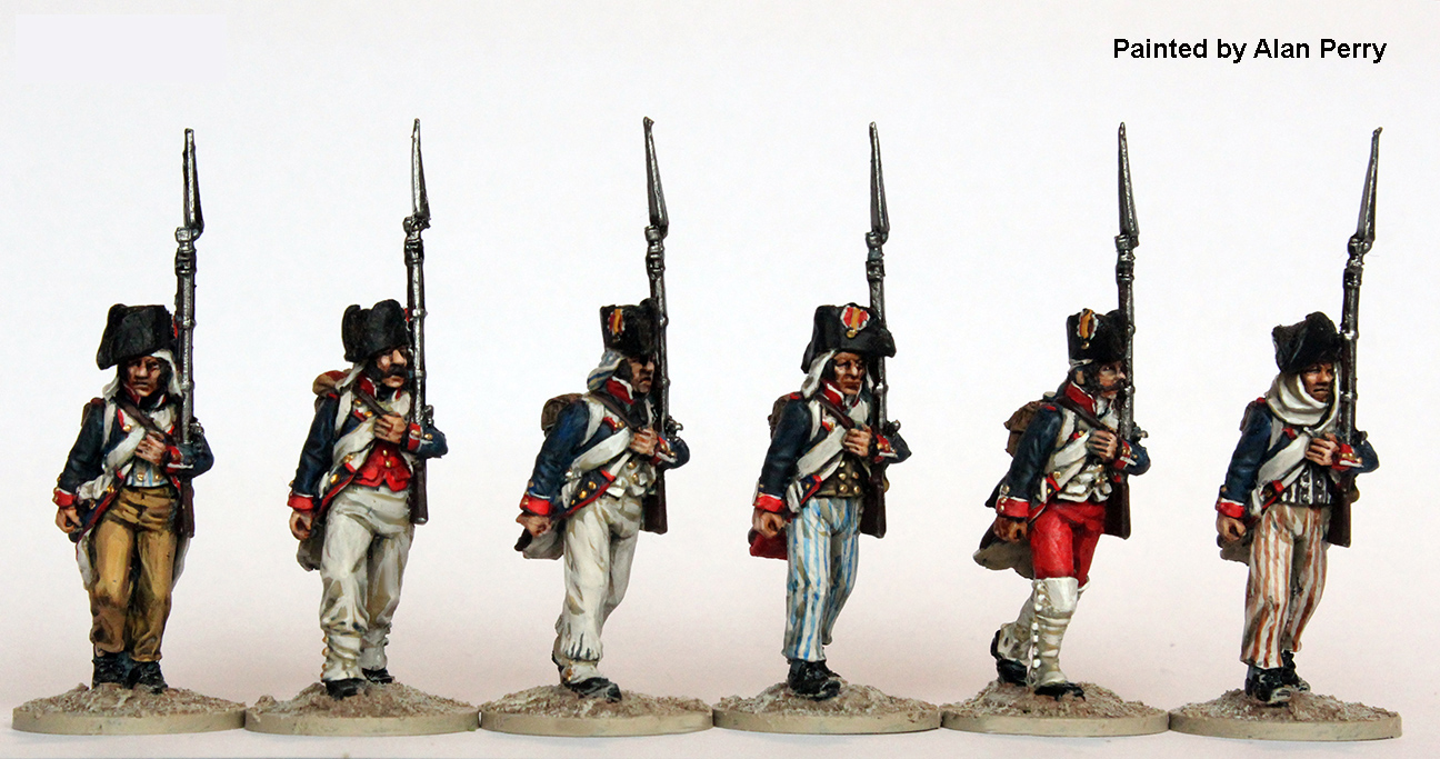 Perry Miniatures FE48 Fusilier figurine marche attaque 1798