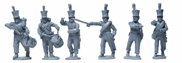 Perry Miniatures Napoleonic DB5 infanterie hollandaise figurines