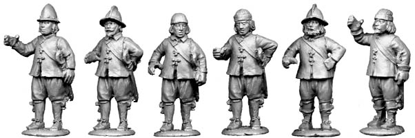 Perry Miniatures English Civil War ECW6 figurines piquiers debout 28mm