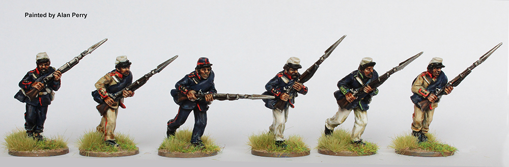 Perry Miniatures TA9 Fusiliers brésiliens figurines képis