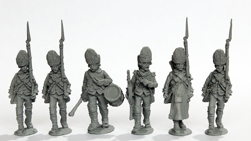 Perry Miniatures AWI AW 201 grenadiers espagnols figurines métal