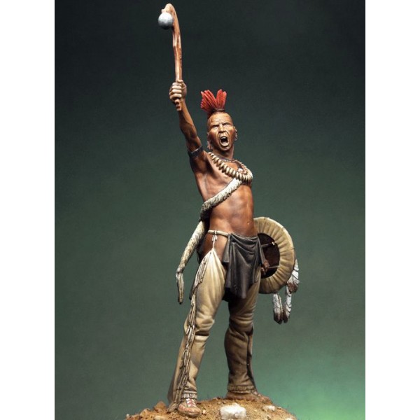 ART GIRONA Miniatures Pawnee Warrior figurine 54 mm indien