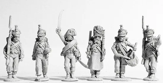 Perry Miniatures Napoleonic NCR 21 Lippe Fusiliers figurines métal
