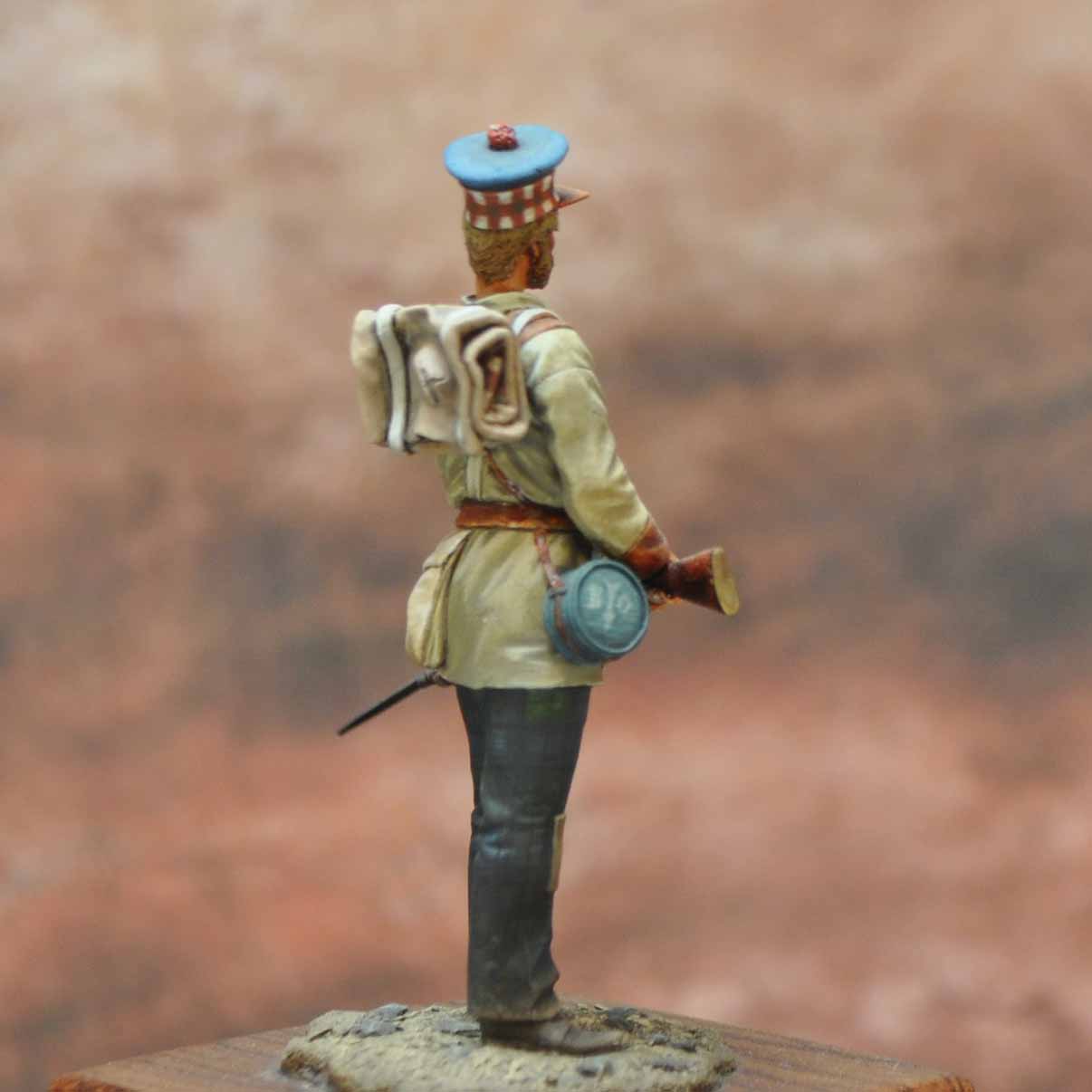 ART GIRONA International 74th Regiment figurine 54mm Afrique 1851