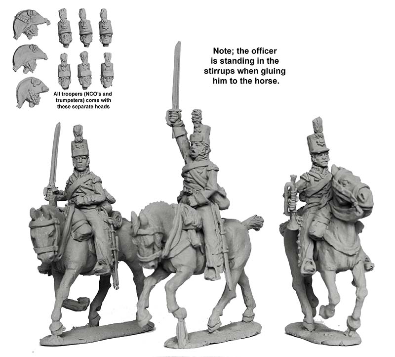 Perry Miniatures Napoleonic BH157 figurines dragons lourds