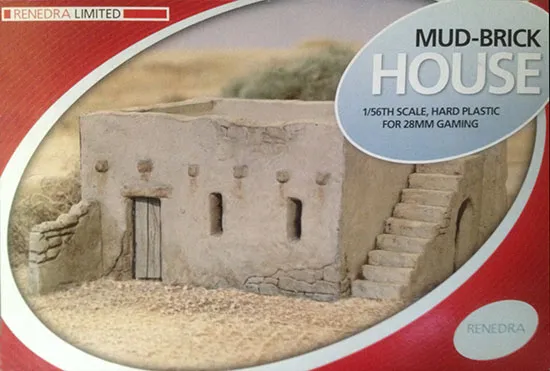 Perry Miniatures RPB 4 maison brique crue maquette plastique 1/56 28mm