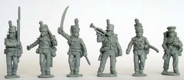 Perry Miniatures Napoleonic BH15 Hanoverian command figurines 28mm