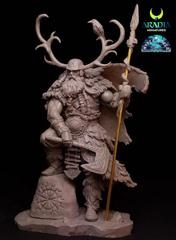 Aradia Minis Hyperborea Imbolc Champion figurine résine Thulé