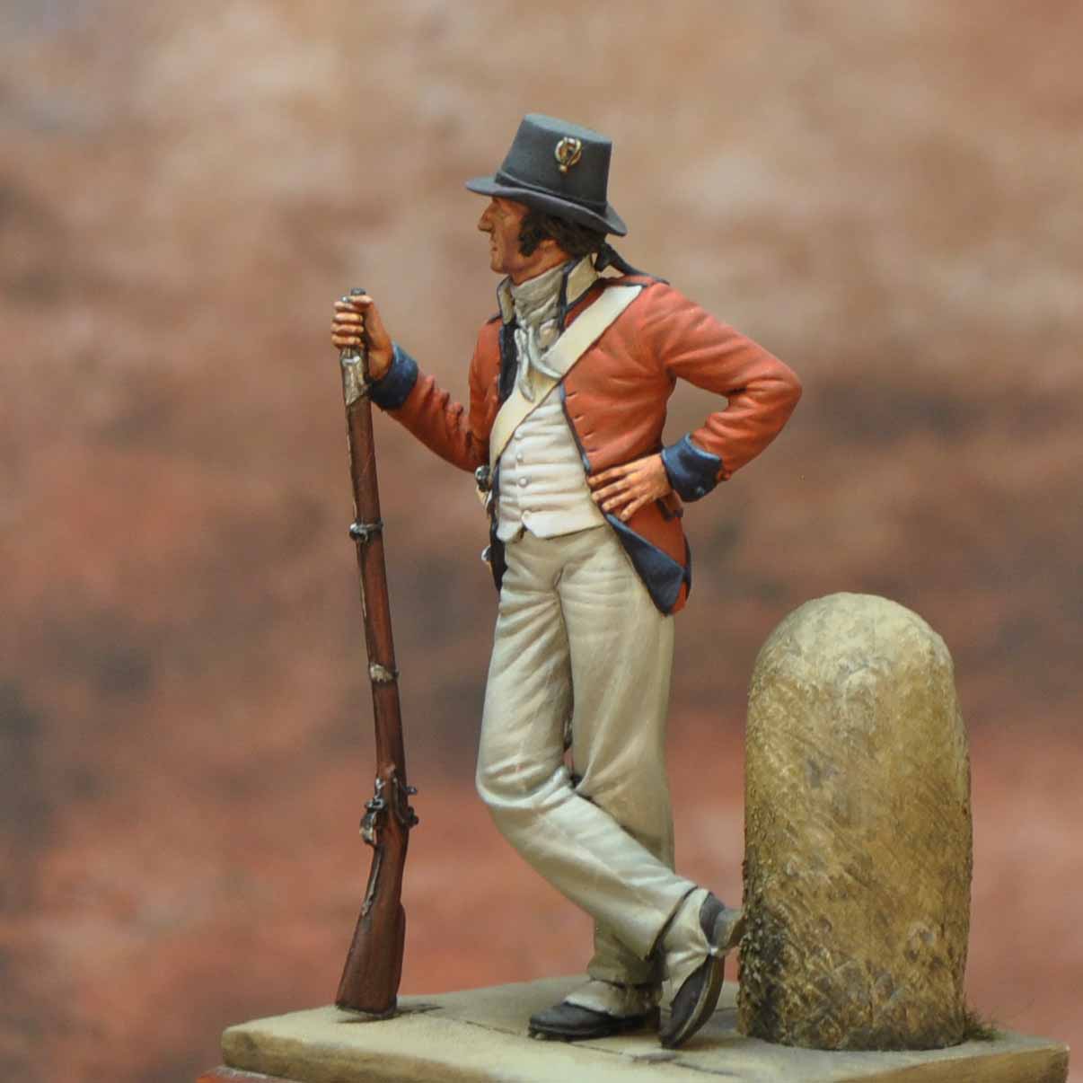 Art Girona Napoleonic Fusilier Légion Nautique figurine 54 mm