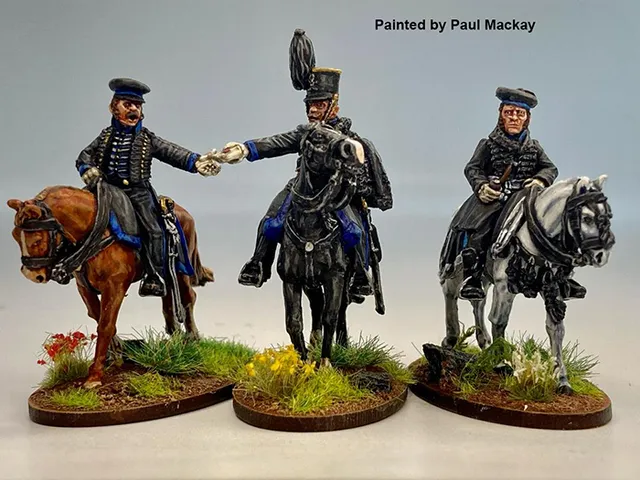 Perry Miniatures NBK1 duc de Brunswick figurines état-major