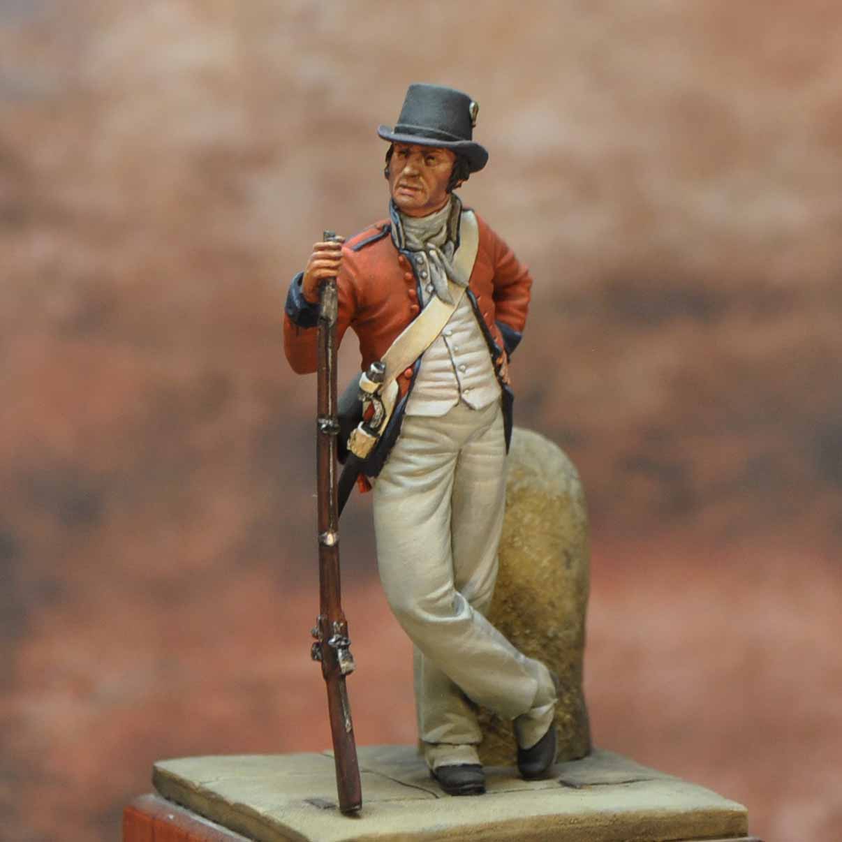 Art Girona Napoleonic Fusilier Légion Nautique figurine 54 mm