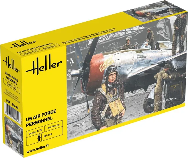 Heller Historical Collection US Air Force figurines 1/72