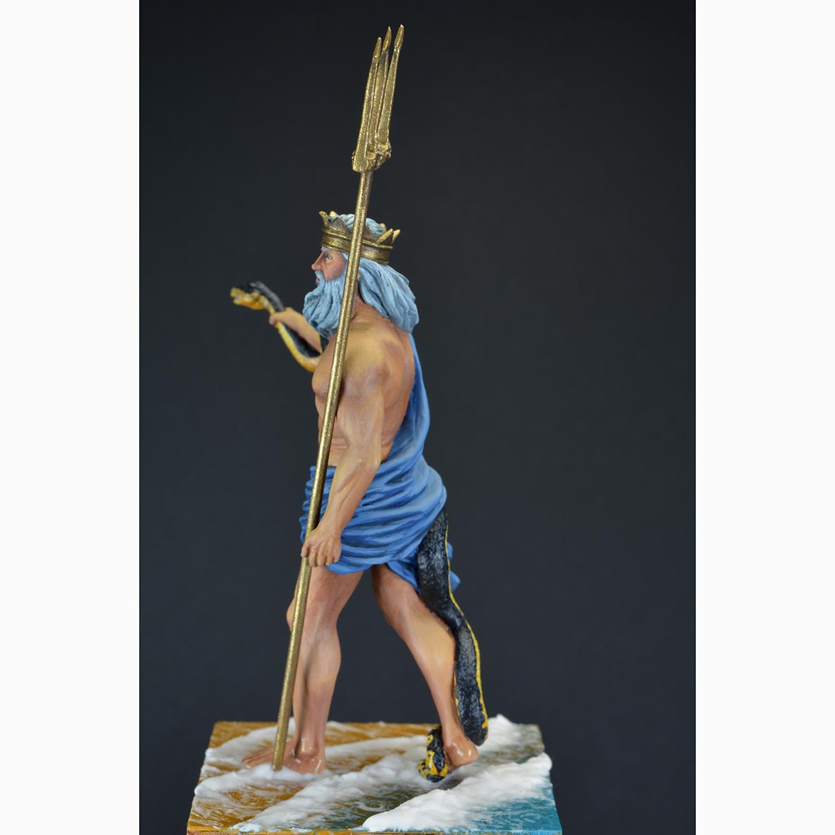 Art Girona Mythology Neptunus figurine dieu