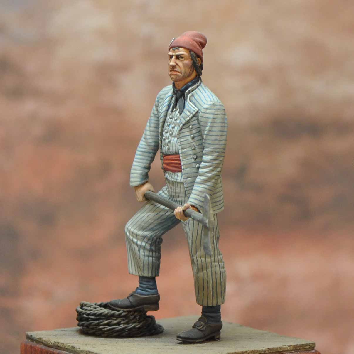 Art Girona Napoleonic Matelot Révolutionnaire 1789 figurine