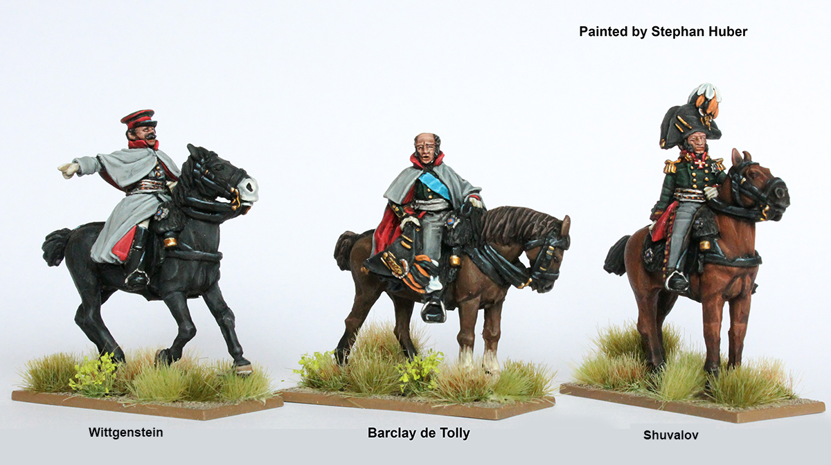 Perry Miniatures Napoleonic RN 94 figurines commandement monté russe
