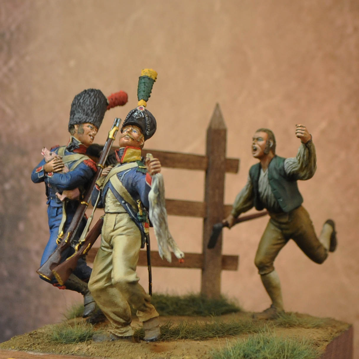 Art Girona General Serie Attraper et courir maquette 54mm