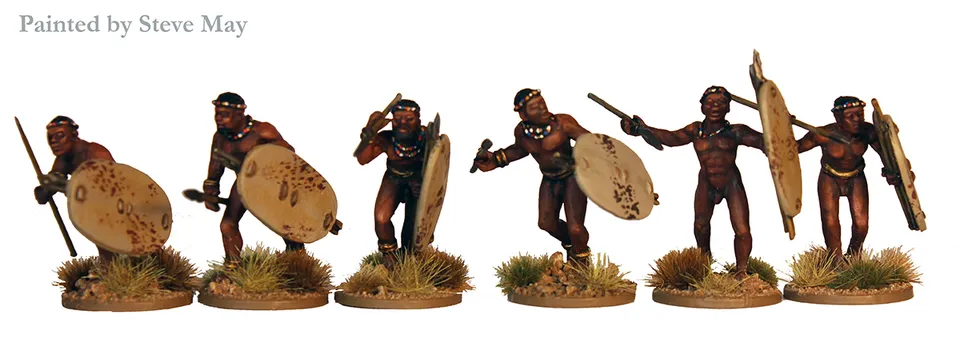 Perry Miniatures Cape Frontier CFW 1 Xhosa lance 28mm