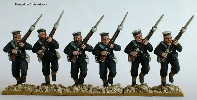 Perry Miniatures Victoria SB16 Naval Brigade métal