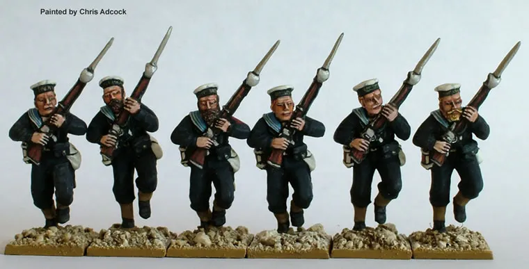 Perry Miniatures Victoria SB16 Naval Brigade métal