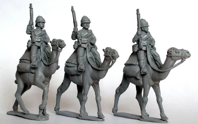 Perry Miniatures Sudan SB40 British Camel Corps figurines 28 mm fusils