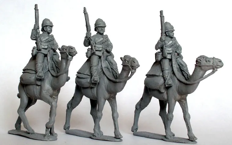 Perry Miniatures Sudan SB40 British Camel Corps figurines 28 mm fusils