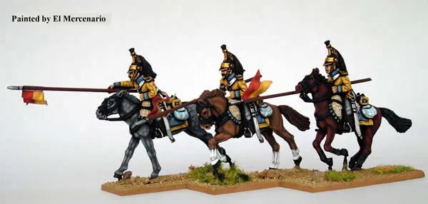 Perry Miniatures Carlist ISA15 figurines cavalerie lance